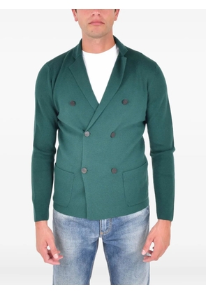 Drumohr double-breasted wool blazer - Green