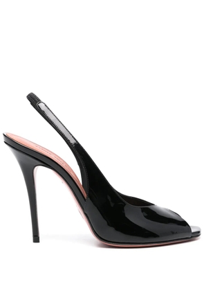 Amina Muaddi 105mm Kristina slingback pumps - Black