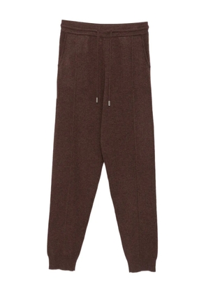Gotha cashmere track pants - Brown