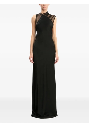 Victoria Beckham mesh gown - Black