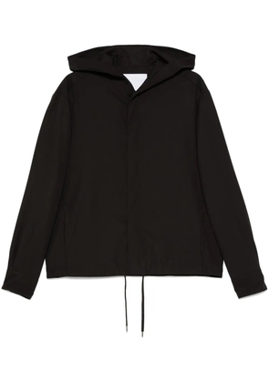 Costumein twill-weave hoodie - Brown