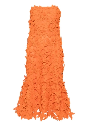 Simkhai Fleurella midi dress - Orange