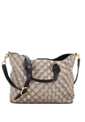 Gucci Pre-Owned Convertible Soft Printed GG Coated Canvas Small tote bag - Brown