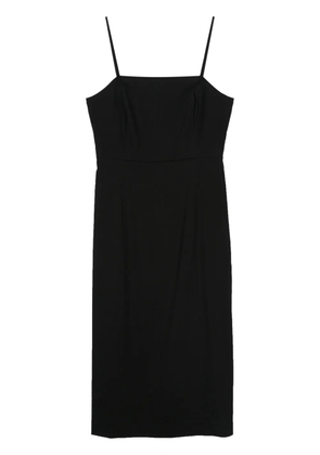 Theory sleeveless A-line midi dress - Black