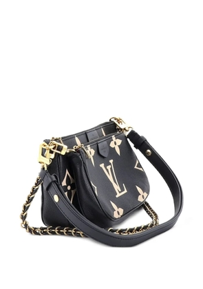 Louis Vuitton Pre-Owned Multi Pochette Accessoires Bicolor Monogram Empreinte Giant crossbody bag - Black