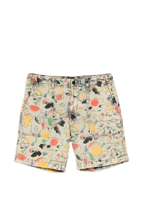 PS Paul Smith flora-print shorts - Neutrals