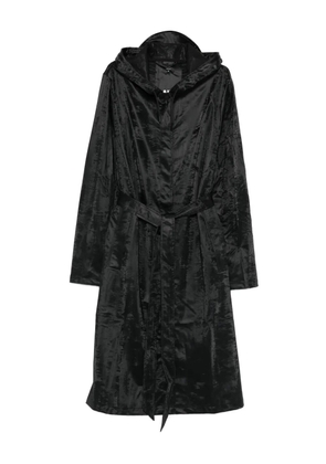 Rains hooded raincoat - Black