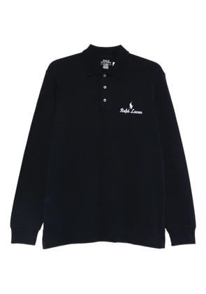 Polo Ralph Lauren long-sleeve logo-detail polo shirt - Black