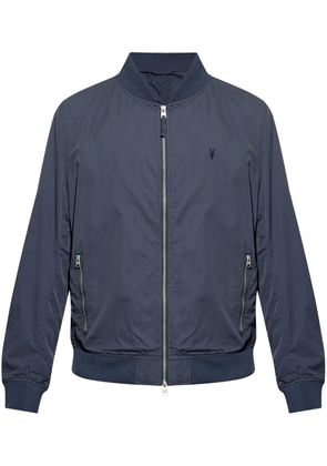 AllSaints Bassett Ramskull bomber jacket - Blue