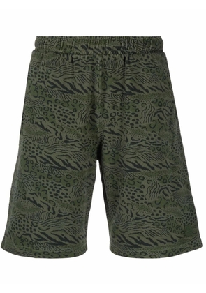 Kenzo animal print shorts - Green