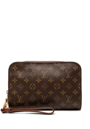 Louis Vuitton Pre-Owned 2002 Monogram Orsay clutch bag - Brown