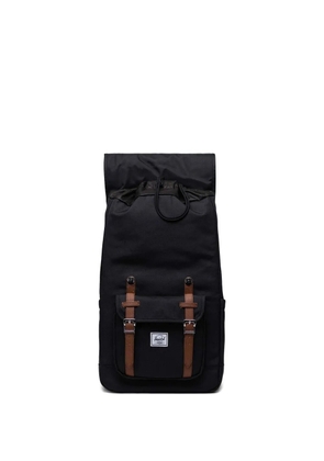 Herschel Supply Co. Little America™ leather-trimmed backpack - Black