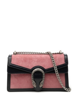 Gucci Pre-Owned 2016-2026 Small Bicolor Corduroy Dionysus shoulder bag - Black