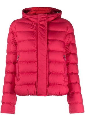Colmar logo-patch lightweight padded jacket - Red