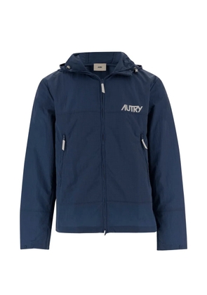 Autry hooded logo jacket - Blue