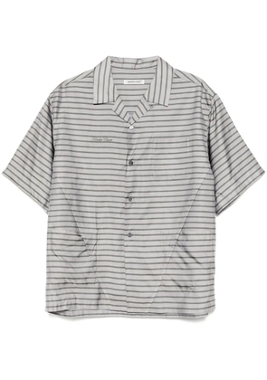 Undercover striped shirt - Grey
