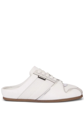 Moschino panelled sneakers - White