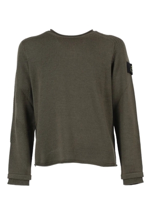 Premiata wool crew-neck sweater - Green