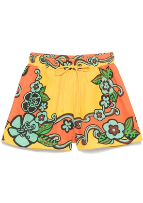 ALEMAIS floral shorts - Yellow