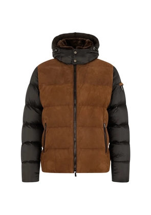 Moorer hooded jacket - Brown