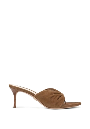 Veronica Beard Tullia heeled sandals - Brown