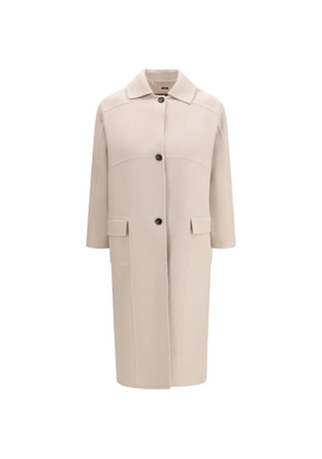 Kiton flap-pocket coat - Neutrals