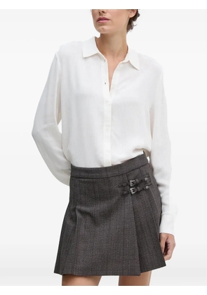 Mos Mosh Kether Sez buttoned striped shirt - White