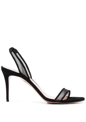 Aquazzura 85mm So Nude sandals - Black