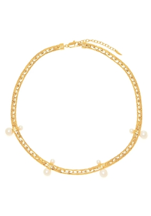 Missoma Floating Pearl choker - Gold