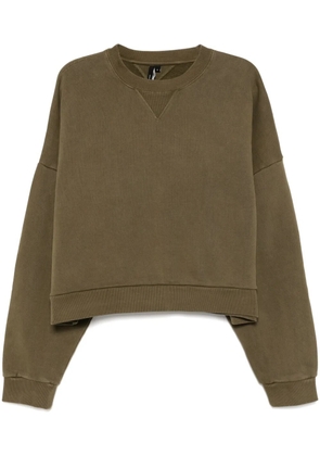 ENTIRE STUDIOS box crew neck sweatshirt - Green