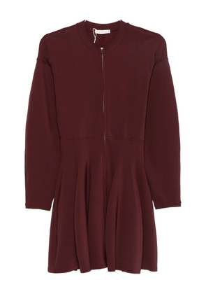 Ulla Johnson zip-fastening stretch-design dress - Red