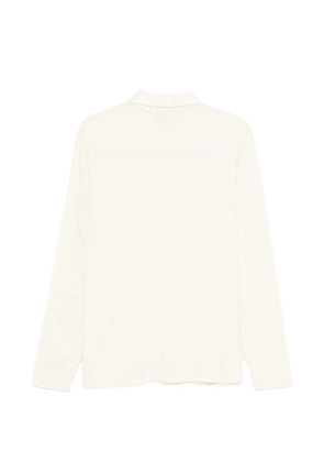 Lardini long-sleeve polo shirt - Neutrals