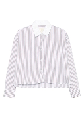 Cordera striped shirt - White