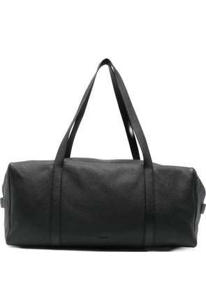 The Row leather Gio duffle bag - Black