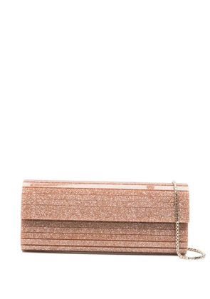 Jimmy Choo Sweetie chain clutch bag - Neutrals