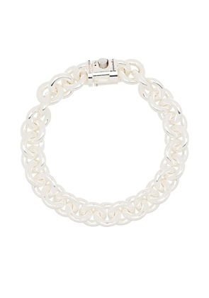 Le Gramme 65g Entrelacs chain bracelet - Silver