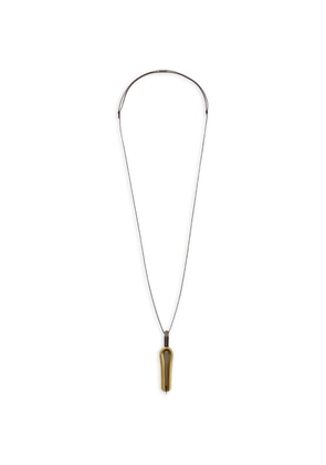 LEMAIRE harp-shape necklace - Gold