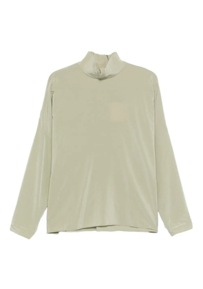 Tibi funnel-neck dolman-sleeve top - Green