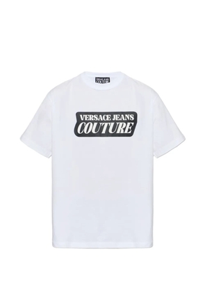Versace Jeans Couture cotton logo T-shirt - White