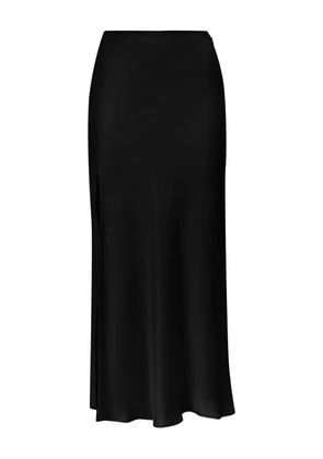 LAPOINTE bias-cut midi skirt - Black