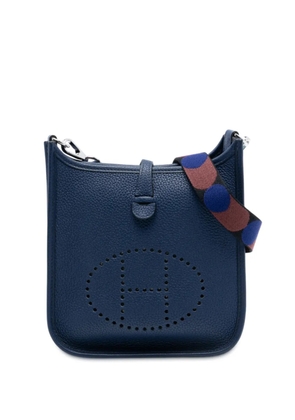 Hermès Pre-Owned 2021 Clemence Flipperball Strap Evelyne TPM crossbody bag - Blue