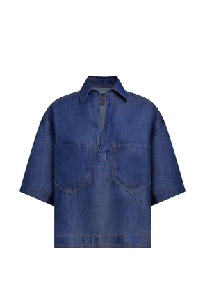 DONDUP pocket short-sleeve top - Blue