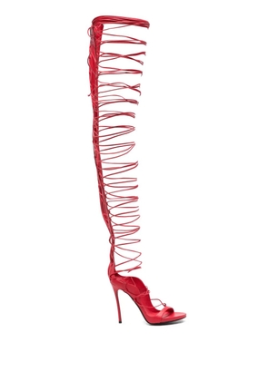 DSQUARED2 lace-up stiletto sandals
