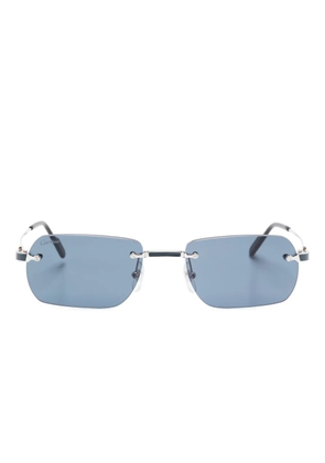 Cartier Eyewear rectangle-frame sunglasses - Grey