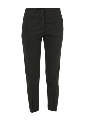 ASPESI button-fastening cropped trousers - Black