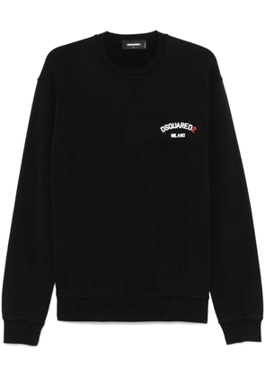 DSQUARED2 cotton sweatshirt - Black