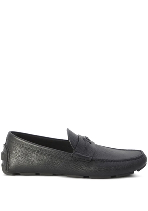 Gucci leather horsebit loafers - Black