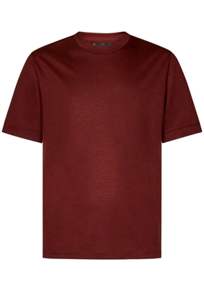 FRANZESE COLLECTION Alain Delon cashmere T-shirt - Red