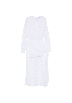 PNK lace-detail dress - White