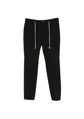 Eleventy drawstring trousers - Black